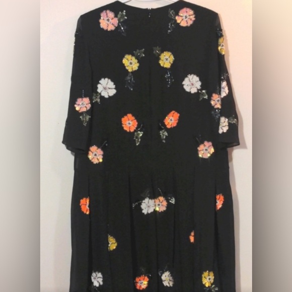 Needle & thread floral embroidered sequin dress 8 - Picture 2 of 8